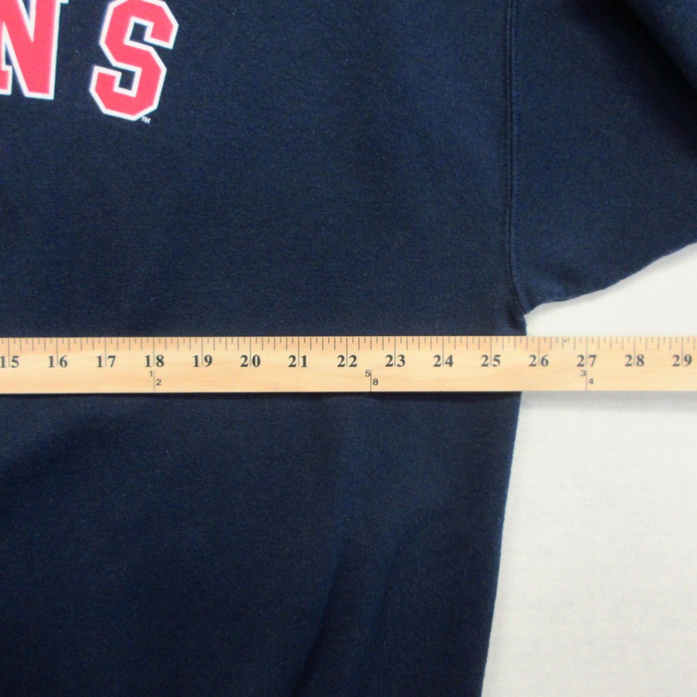 Stitches Minnesota Twins Sweatshirt Mens 2XL Navy Blue MLB Baseball Pullover - Picture 5 of 6